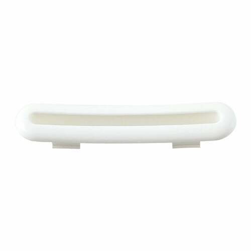 Kingston Brass TC301W Matte White Bathtub Overflow Hole Cover - Made To Match