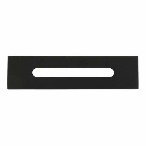 Kingston Brass TC4010 Matte Black Bathtub Overflow Hole Cover - Made to Match