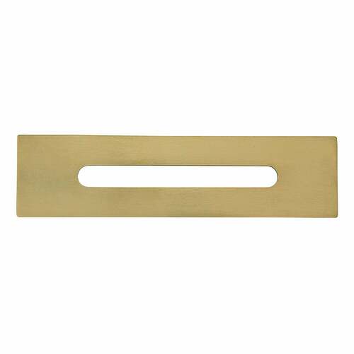 Kingston Brass TC4017 Brushed Brass Bathtub Overflow Hole Cover - Made to Match