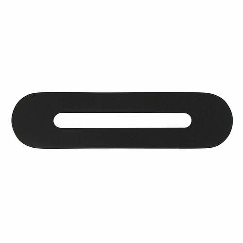 Kingston Brass TC4020 Matte Black Bathtub Overflow Hole Cover by Made to Match