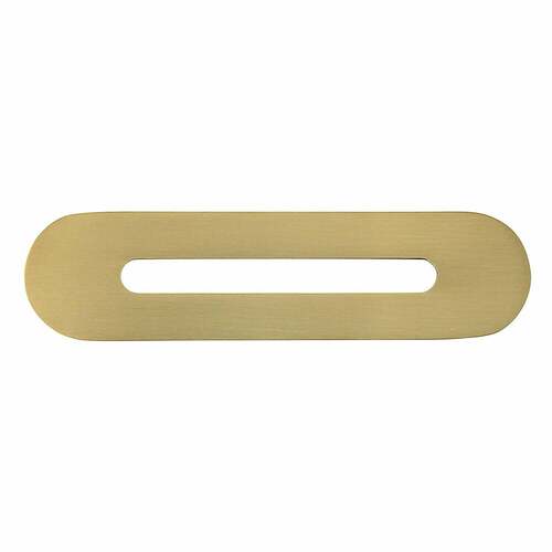 Kingston Brass TC4027 Brushed Brass Bathtub Overflow Hole Cover - Made to Match