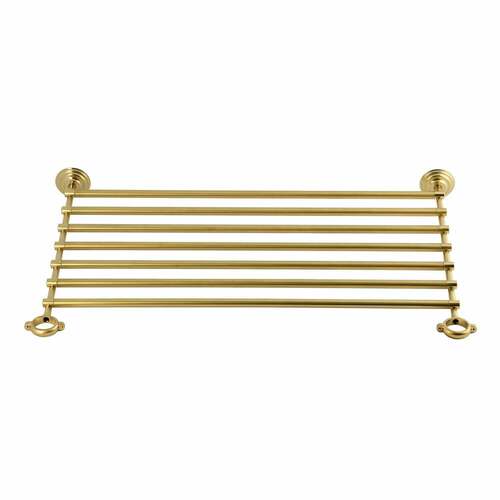 Kingston Brass VBHSB28187 Covington Brushed Brass Storage Shelf for VBH281833x Series