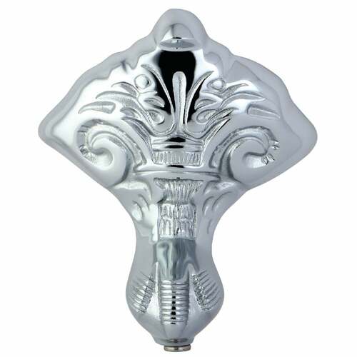 Kingston Brass VCTNB1 Aqua Eden 4-Piece Eagle Claw Cast Iron Tub Feet, Polished Chrome