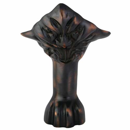 Kingston Brass VCTNH5 Aqua Eden 4-Piece Lion Paw Cast Iron Tub Feet, Oil Rubbed Bronze