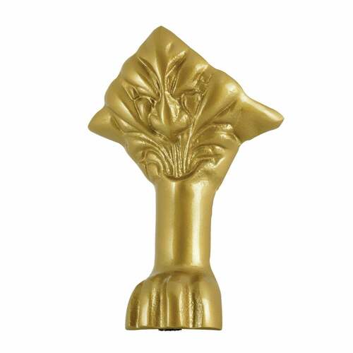 Kingston Brass VCTNH7 Aqua Eden 4-Piece Lion Paw Cast Iron Tub Feet, Brushed Brass