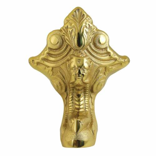 Kingston Brass VCTNL2 Aqua Eden Lion Paw Cast Iron Tub Feet Set, Polished Brass, 4-Piece