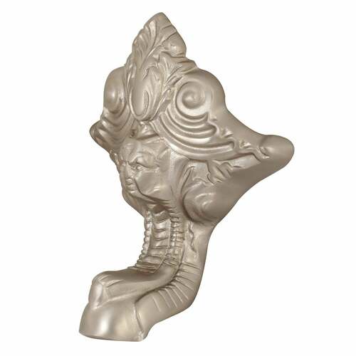 Kingston Brass VCTNL8 Aqua Eden 4-Piece Lion Paw Cast Iron Tub Feet, Brushed Nickel