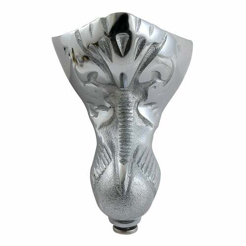 Kingston Brass VCTSW1 Aqua Eden 4-Piece Eagle Claw Cast Iron Tub Feet, Polished Chrome