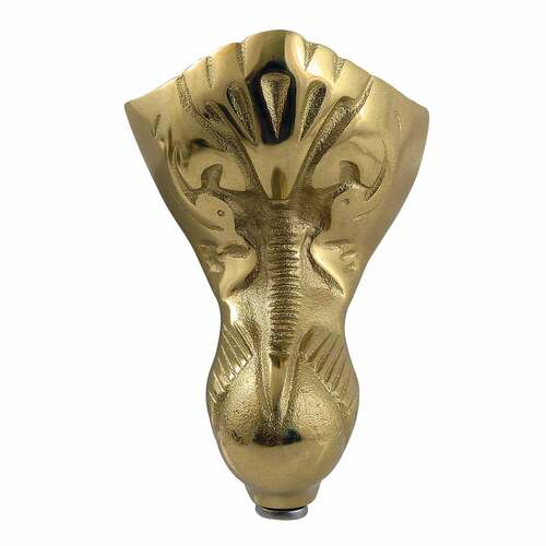 Kingston Brass VCTSW7 Aqua Eden Eagle Claw Cast Iron Tub Feet Set, Brushed Brass - 4 Pieces