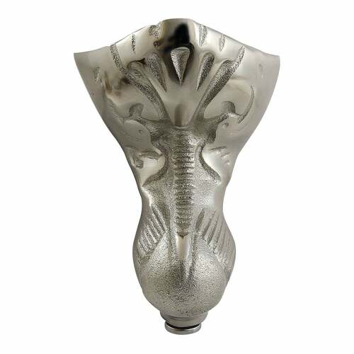 Kingston Brass VCTSW8 Aqua Eden 4-Piece Eagle Claw Cast Iron Tub Feet, Brushed Nickel