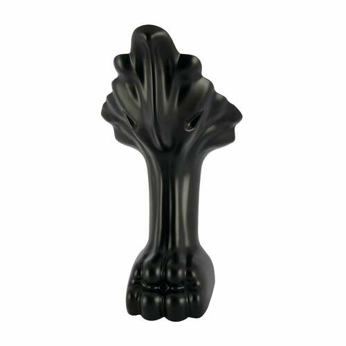 Kingston Brass VFMCWA0 Aqua Eden Lion Paw Aluminum Tub Feet Set, Matte Black - 4 Pieces