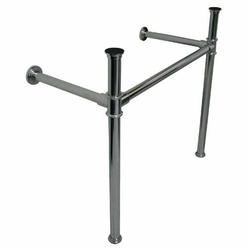 Kingston Brass VPB13681 Polished Chrome Stainless Steel Console Sink Legs