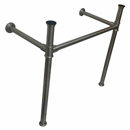Kingston Brass VPB13688 Brushed Nickel Stainless Steel Console Sink Legs