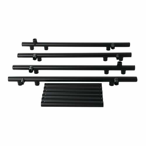 Kingston Brass VPB2216300P Fauceture Matte Black Console Sink Leg Support