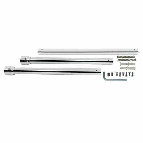 Kingston Brass VPB2218331H Dreyfuss Polished Chrome Console Sink Leg Wall Support