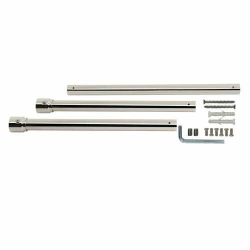 Kingston Brass VPB2218336H Dreyfuss Polished Nickel Console Sink Leg Wall Support