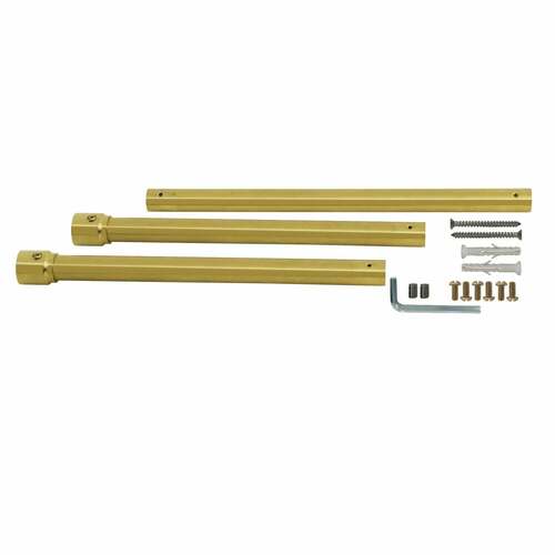 Kingston Brass VPB2218337H Dreyfuss Brushed Brass Console Sink Leg Wall Support
