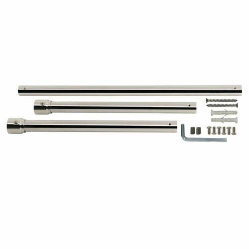 Kingston Brass VPB2818336H Dreyfuss Polished Nickel Console Sink Leg Wall Support