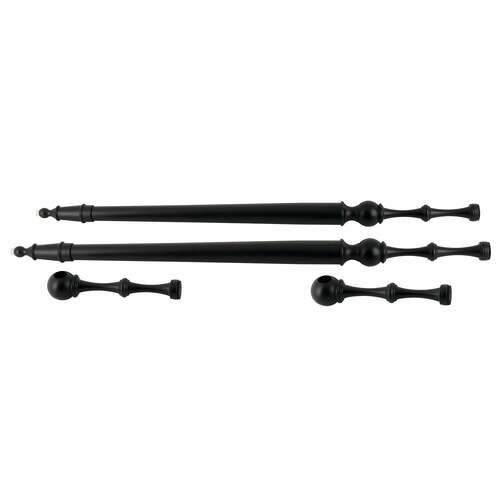 Kingston Brass VPB30160P Edwardian Matte Black Console Sink Leg Support
