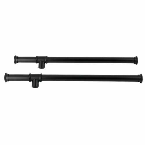 Kingston Brass VPB33080P Fauceture Matte Black Console Sink Leg Support
