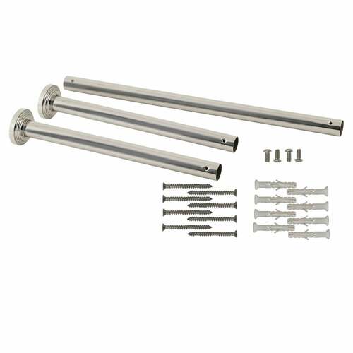 Kingston Brass VPB33086H Fauceture Polished Nickel Console Sink Leg Wall Support