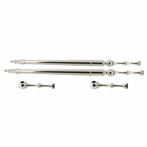 Kingston Brass VPB33226P Edwardian Polished Nickel Console Sink Leg Support