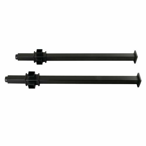 Kingston Brass VPB3322SQ0P Fauceture Matte Black Console Sink Leg Support