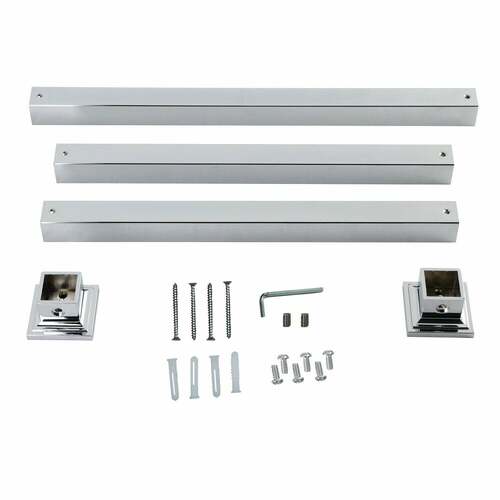 Kingston Brass VPB3322SQ1H Fauceture Polished Chrome Console Sink Leg Wall Support