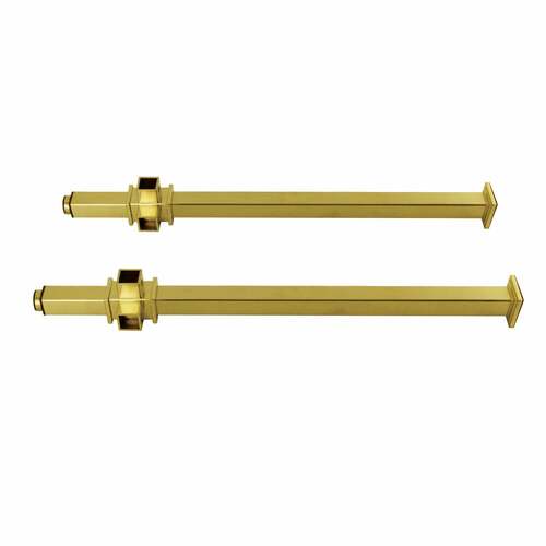Kingston Brass VPB3322SQ7P Fauceture Brushed Brass Console Sink Leg Support
