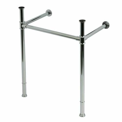 Kingston Brass VPB36251 Polished Chrome Stainless Steel Console Sink Legs