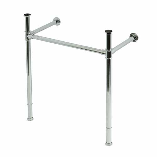 Kingston Brass VPB36281 Polished Chrome Stainless Steel Console Sink Legs