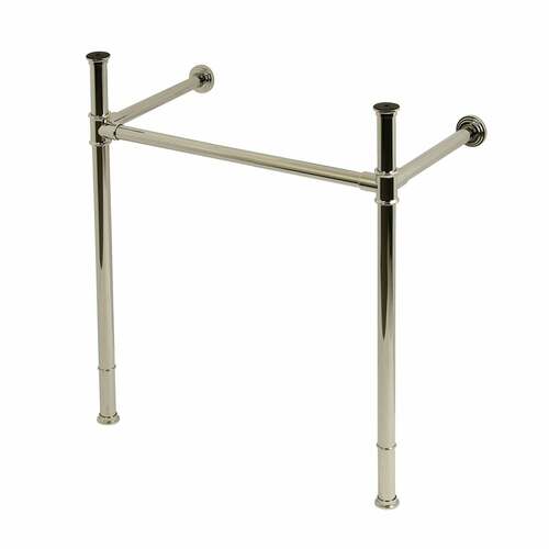 Kingston Brass VPB36286 Polished Nickel Stainless Steel Console Sink Legs