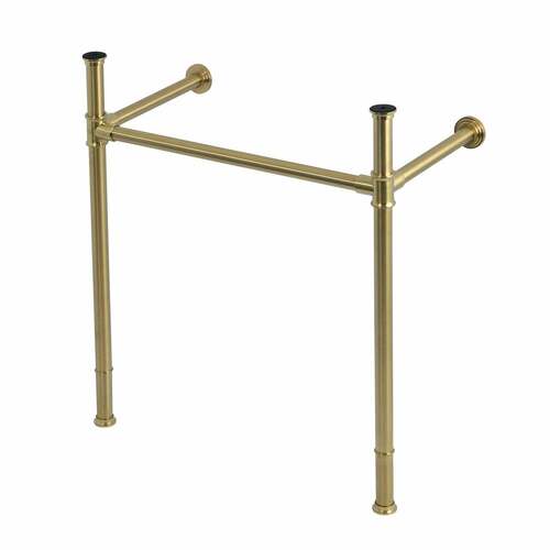 Kingston Brass VPB36287 Brushed Brass Stainless Steel Console Sink Legs