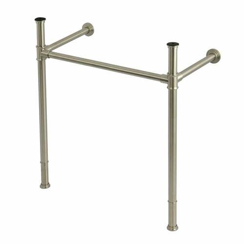 Kingston Brass VPB36288 Brushed Nickel Stainless Steel Console Sink Legs