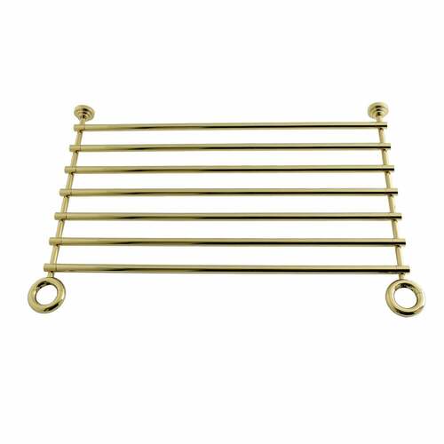 Kingston Brass VPBSB25162 Fauceture Polished Brass Console Leg Storage Shelf for VPB3308x Series