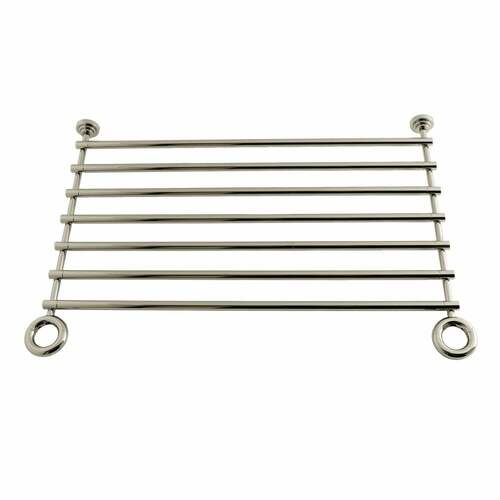 Kingston Brass VPBSB25166 Fauceture Console Leg Storage Shelf for VPB3308x, Polished Nickel