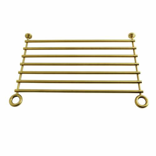 Kingston Brass VPBSB25167 Fauceture Brushed Brass Console Leg Storage Shelf for VPB3308x Series