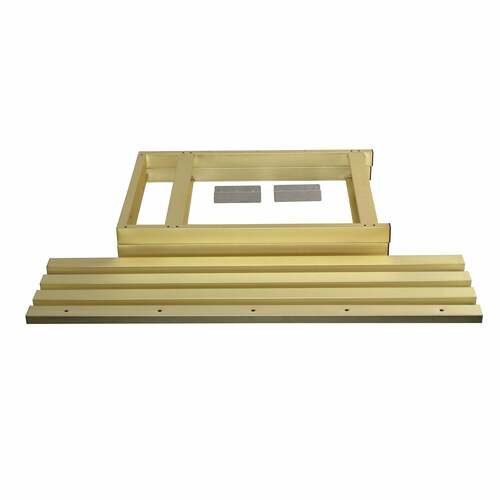 Kingston Brass VSP4922P7 VSP4922P7 Brushed Brass Console Sink Base