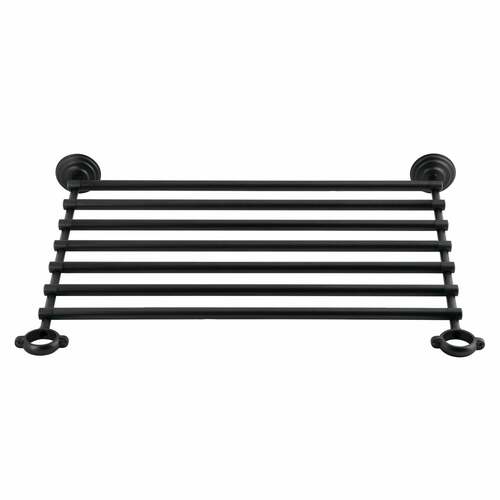 Kingston Brass VXHSB21180 Covington Matte Black Storage Shelf for VAH/VBH Series