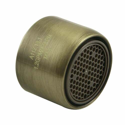 Kingston Brass Z12KSSA144AB Cal Green 1.2 GPM Female Aerator in Antique Brass