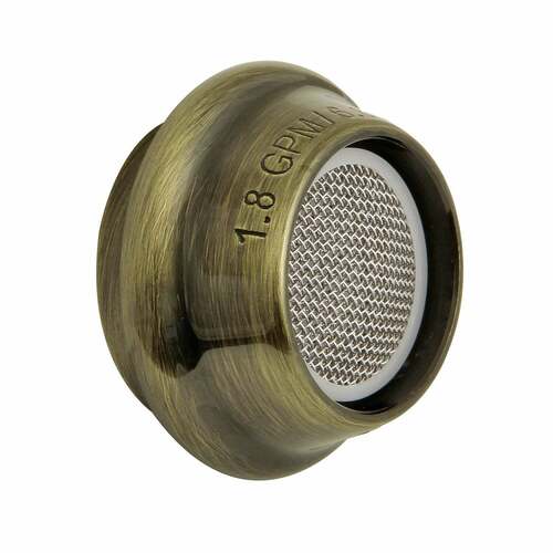 Kingston Brass Z18KBSA7643 Cal Green 1.8 GPM Antique Brass Female Aerator