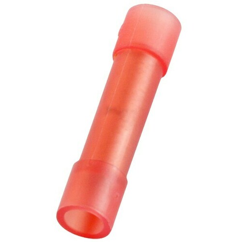 Morris 12192 Nylon Insulated Butt Splice Connectors with Flared Entry