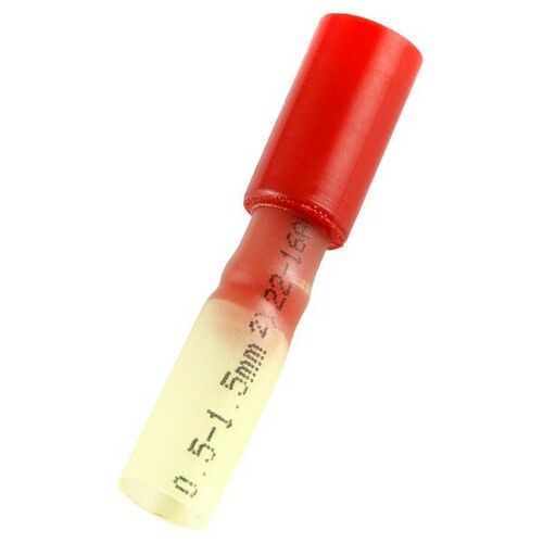 Morris 12319 Heat Shrink Nylon Insulated Bullet Disconnects for Electrical Splicing