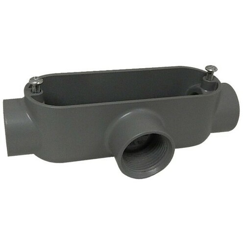 Morris 14066 Aluminum Rigid Conduit Bodies for Rigid or IMC Conduit