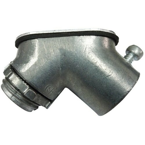Morris 15040 Zinc Die Cast EMT/Rigid to Box Pulling Elbows for Right Angle Connections