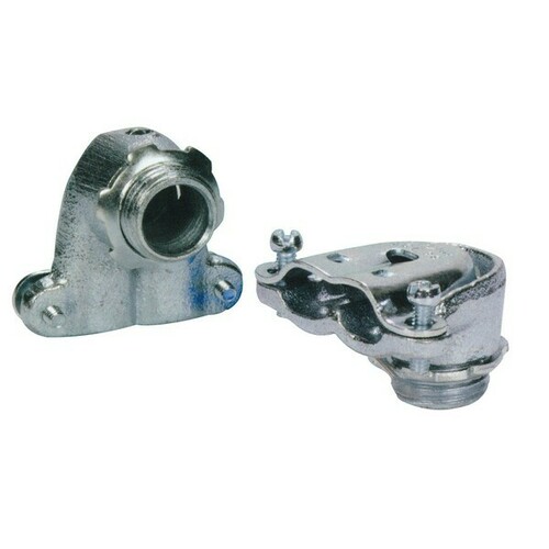 Morris 15067 Flexible Metallic Conduit Connector for Steel Boxes and Metal Enclosures