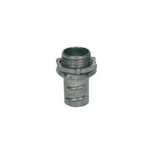 Morris 15070 Flexible Metallic Conduit Connector for Steel Outlet Box or Enclosure