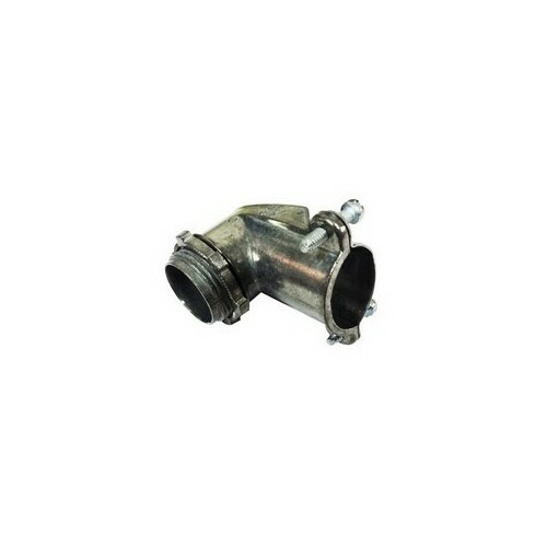 Morris 15136 Locknut Connector for Steel/Aluminum Flexible Metal Conduit MC Cable