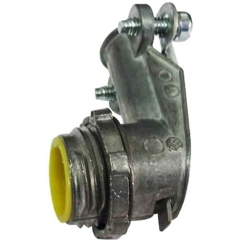 Morris 15146 Flexible Metal Conduit Locknut Termination for Steel/Aluminum Enclosure