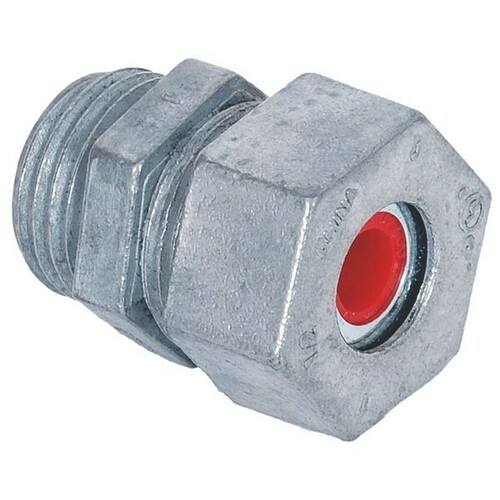 Morris 15453 Zinc Die Cast Connector for S, SO, ST, SJ, SJO, SJT Cords to Metal Box